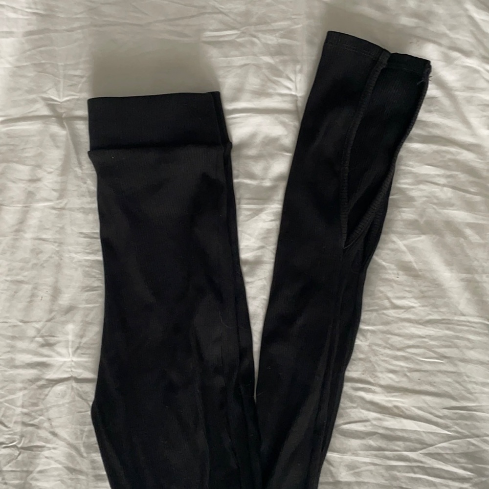 Naked wardrobe split hem legging